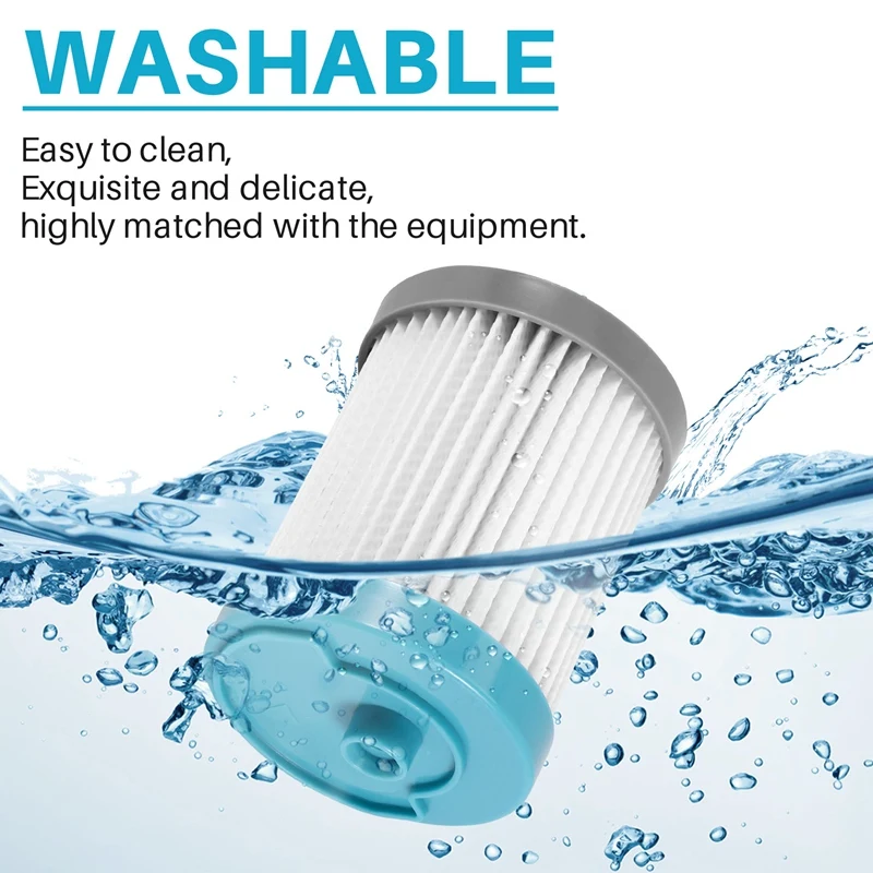 2 Pack Replacement Post-Motor HEPA Filter With Brush For Tineco A10 Hero/Master&A11 Hero/Master Cordless Vacuum Cleaner
2 Pack Replacement Post-Motor HEPA Filter With Brush For Tineco A10 Hero/Master&A11 Hero/Master Cordless Vacuum Cleaner