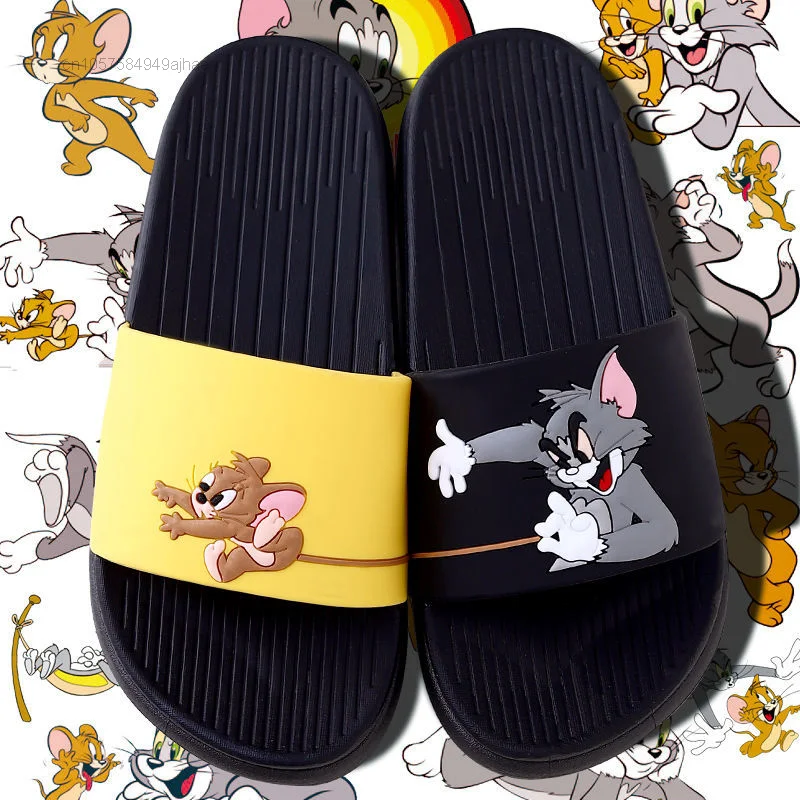 Cartoon Cat And Mouse Mandarin Duck Summer Anti Slip Fashion Couple Trend Cool Slipppers Flip Flops Men Home Outside Beach Shoes
Cartoon Cat And Mouse Mandarin Duck Summer Anti Slip Fashion Couple Trend Cool Slipppers Flip Flops Men Home Outside Beach Shoes