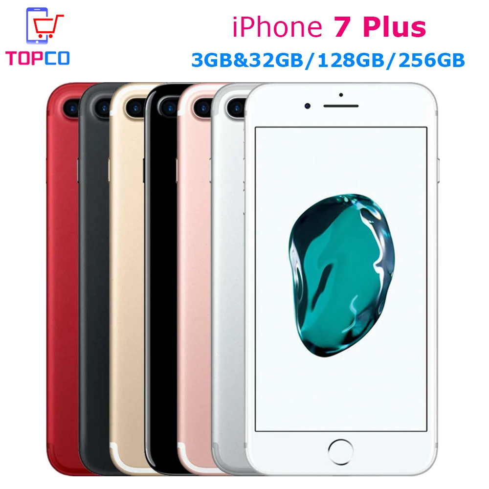 Оригинальный телефон Apple iPhone 7 Plus с фабричной версией цвет рандомный A10 12 МП 4G LTE