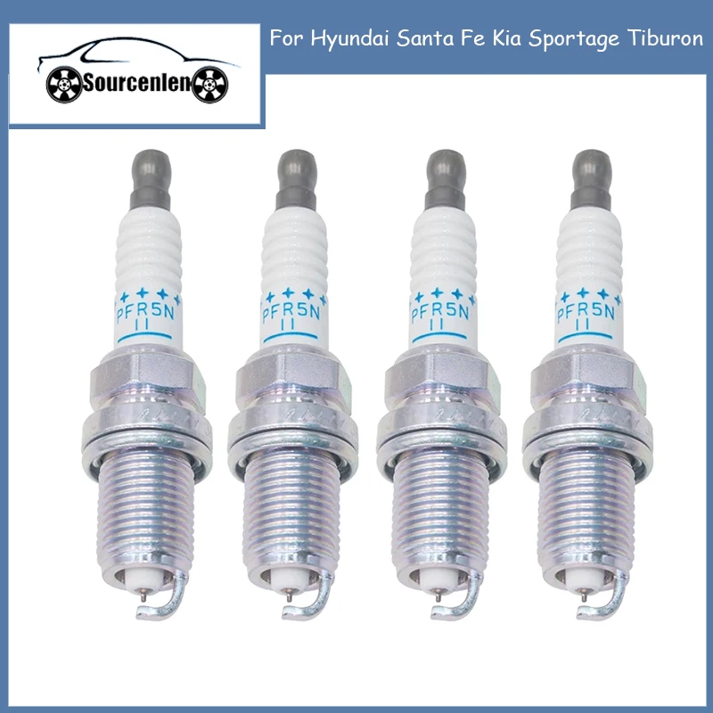 4pcs 18817-11051 PFR5N11 5838 Spark Plug for Hyundai Santa Fe Kia Sportage Tiburon XG350 PFR5N-11 18817 11051 27410-37100
4pcs 18817-11051 PFR5N11 5838 Spark Plug for Hyundai Santa Fe Kia Sportage Tiburon XG350 PFR5N-11 18817 11051 27410-37100
