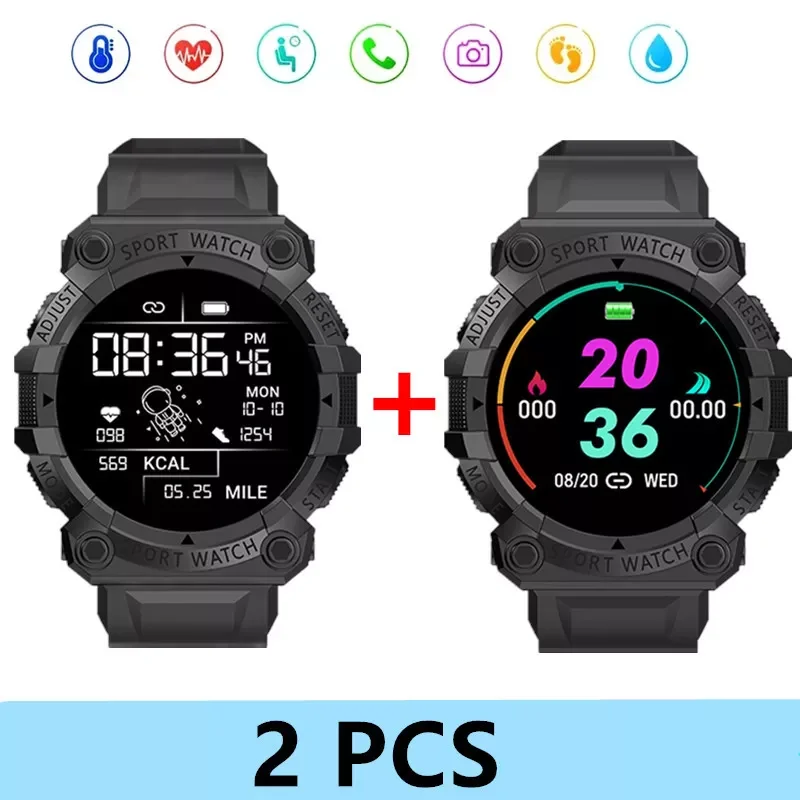 2PCS FD68S Smart Watch Men Women Bluetooth Smartwatch Touch Screen Smart Bracelet Fitness Bracelet Smartband for Android IOS
2PCS FD68S Smart Watch Men Women Bluetooth Smartwatch Touch Screen Smart Bracelet Fitness Bracelet Smartband for Android IOS