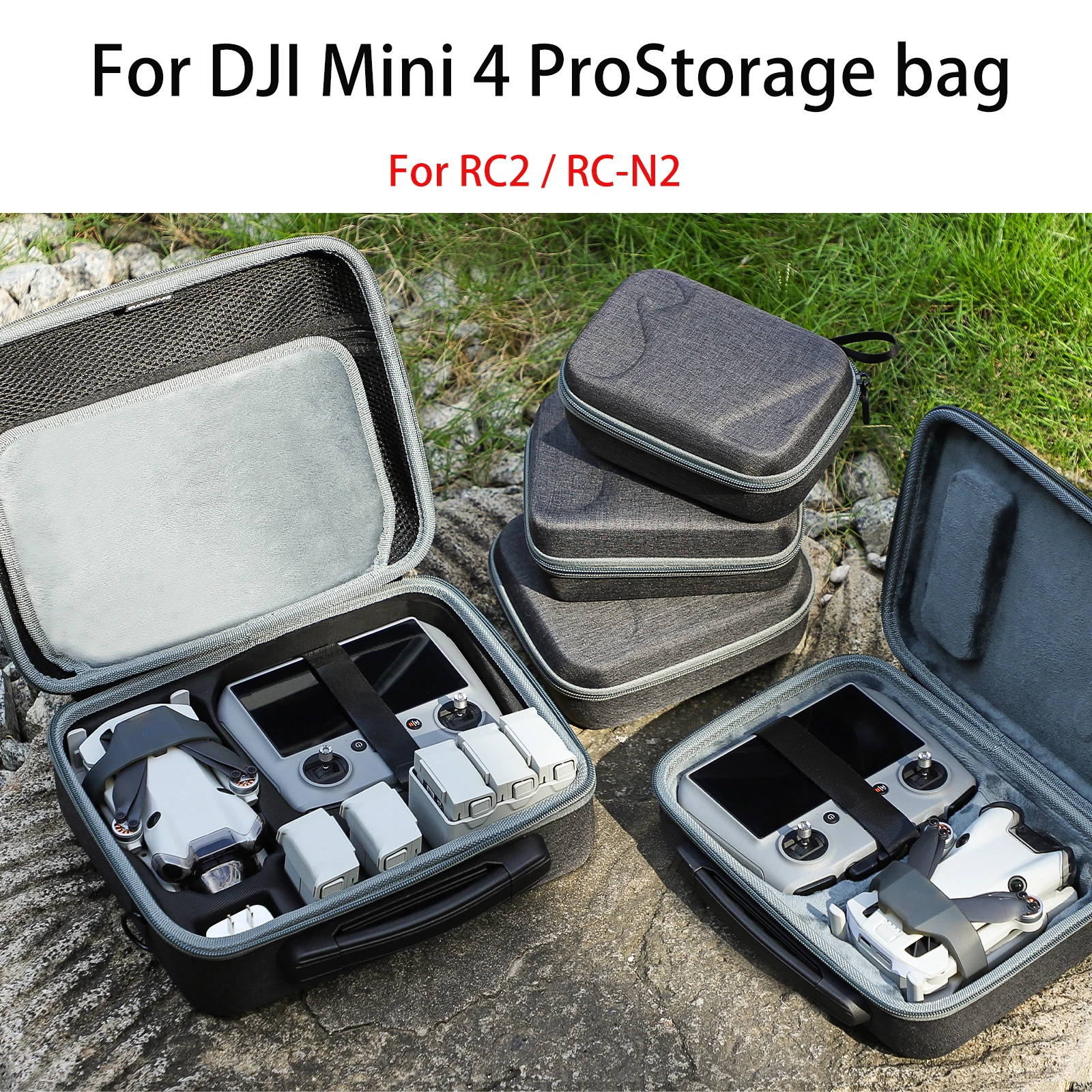 Drone case bag, For DJI mini 4 Pro hard bag DJI RC 2 bag RC N2 remote control, accessories storage bag
Drone case bag, For DJI mini 4 Pro hard bag DJI RC 2 bag RC N2 remote control, accessories storage bag
