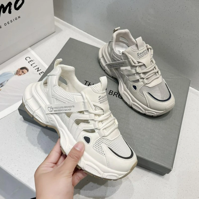 Shoes for Women 2023 New Lace Up Women's Vulcanize Shoes Ladies Round Toe Female Mesh Hollow Out Breathable Casual Sneakers 
Shoes for Women 2023 New Lace Up Women's Vulcanize Shoes Ladies Round Toe Female Mesh Hollow Out Breathable Casual Sneakers