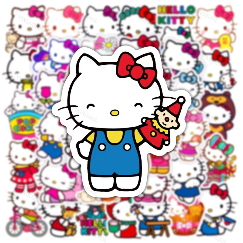 200PCS Sanrio Hello Kitty Cats Stickers Waterproof Skateboard Guitar Suitcase Laptop Decal Graffiti Sticker for Kids Toys
200PCS Sanrio Hello Kitty Cats Stickers Waterproof Skateboard Guitar Suitcase Laptop Decal Graffiti Sticker for Kids Toys