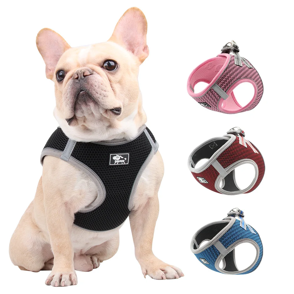Pet Cat Dog Chain Leash Harness Reflective Breathable Chest Strap Teddy Bichon Pet Supplies Dog Collar for Chihuahua Bulldog
Pet Cat Dog Chain Leash Harness Reflective Breathable Chest Strap Teddy Bichon Pet Supplies Dog Collar for Chihuahua Bulldog