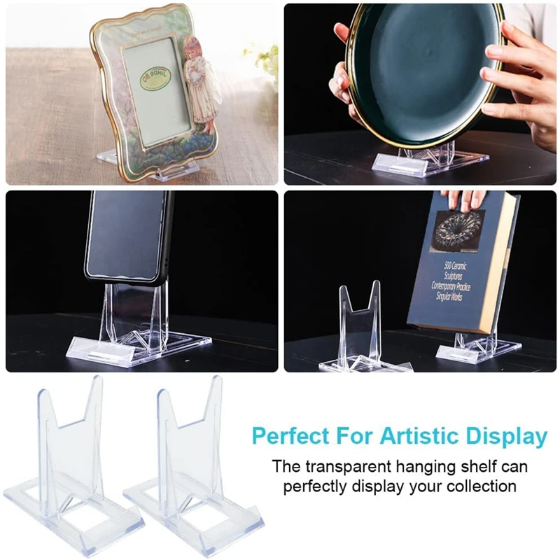 Новинка, 20 шт., подставка для дисплея, подставки для акриловых пластин, регулируемый раздвижной прозрачный дисплей, детали для пластин, книг
Новинка, 20 шт., подставка для дисплея, подставки для акриловых пластин, регулируемый раздвижной прозрачный дисплей, детали для пластин, книг