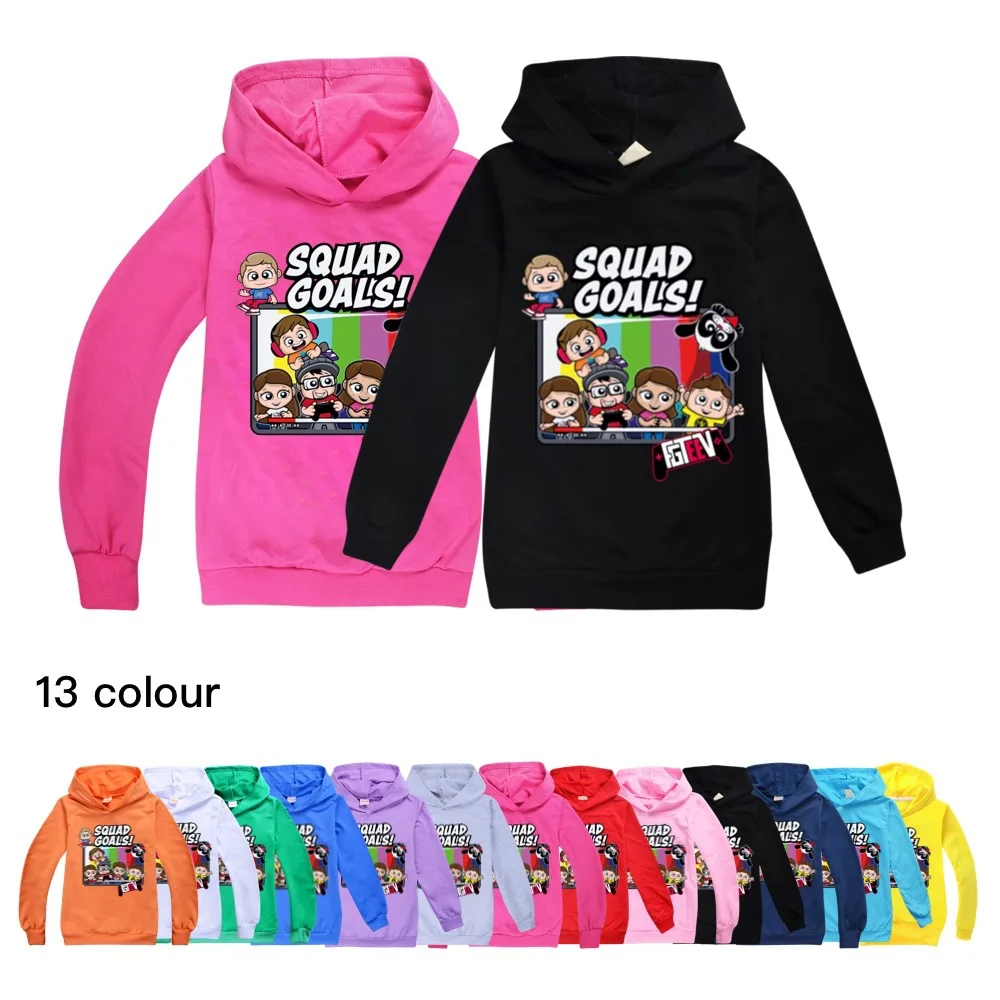 Unisex Clothes Kids FGTEEV Active Boys Hooded Sweatshirt Cotton Girls Cartoon Full Spring Sportswear Chidren T-Shirt Pullover
Unisex Clothes Kids FGTEEV Active Boys Hooded Sweatshirt Cotton Girls Cartoon Full Spring Sportswear Chidren T-Shirt Pullover