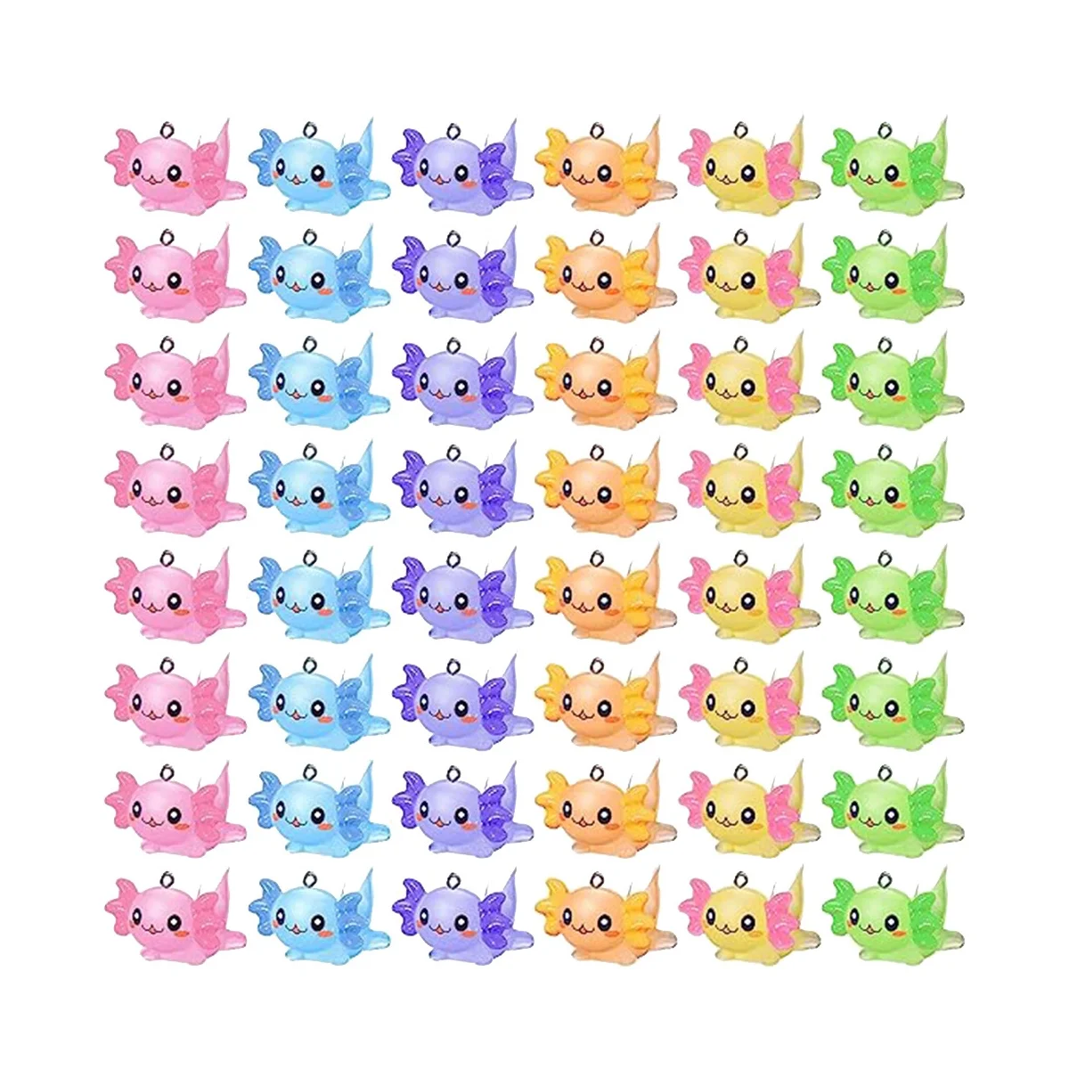 48 PCS Animal Charms Axolotl Resin Charms for Jewelry Making Tiny Resin Animals Resin Figures Miniature Axolotl Ornament
48 PCS Animal Charms Axolotl Resin Charms for Jewelry Making Tiny Resin Animals Resin Figures Miniature Axolotl Ornament