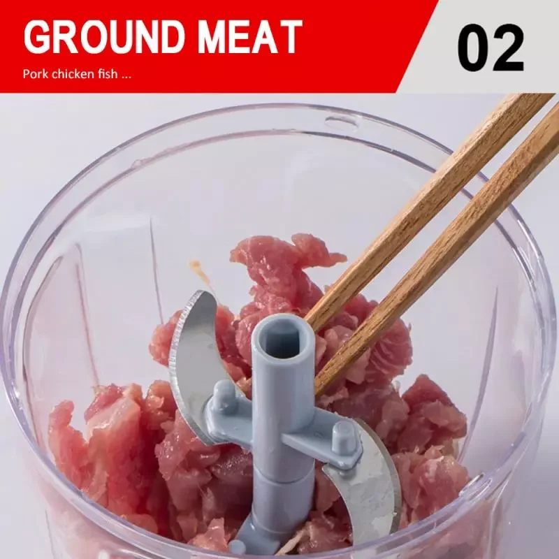 2023New Powerful Chopper Meat Grinder Hand-power Food Chopper Mincer Mixer Chop Meat Fruit Vegetable Food Processor Slicer New
2023New Powerful Chopper Meat Grinder Hand-power Food Chopper Mincer Mixer Chop Meat Fruit Vegetable Food Processor Slicer New