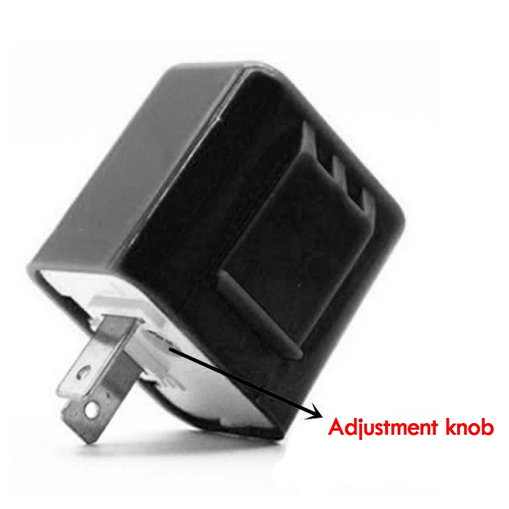 2 Pin Speed Adjustable LED Flasher Relay Motorcycle Turn Signal Indicator 12V Car Accessories Flasher Relay Adjustable Strobe
2 Pin Speed Adjustable LED Flasher Relay Motorcycle Turn Signal Indicator 12V Car Accessories Flasher Relay Adjustable Strobe