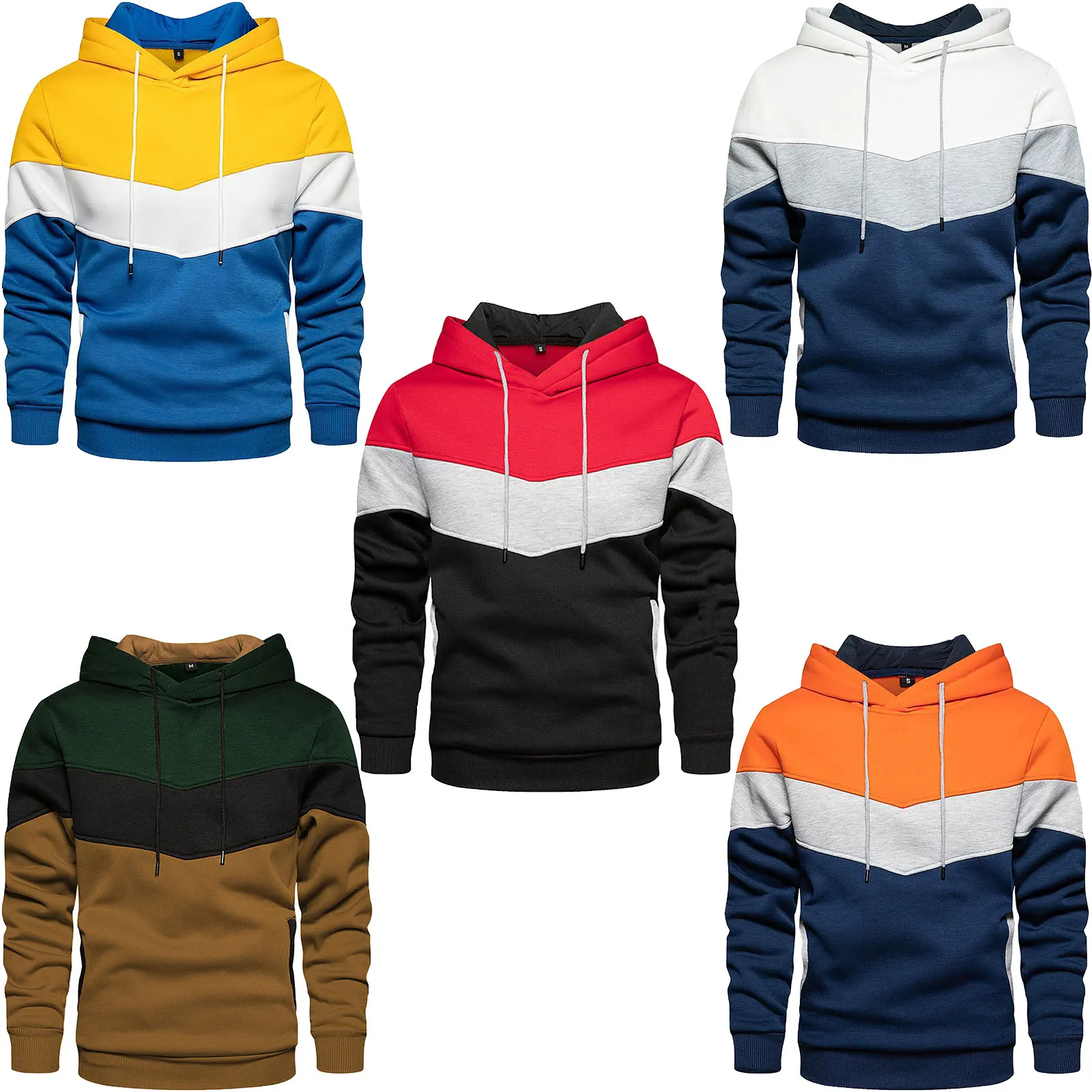 Men's Casual Long Sleeve Fleece Lined Warm Pullover Hoodies Hooded Sweatshirt Tops Autumn Man Office Work Jacket Coats Outerwear
Men's Casual Long Sleeve Fleece Lined Warm Pullover Hoodies Hooded Sweatshirt Tops Autumn Man Office Work Jacket Coats Outerwear