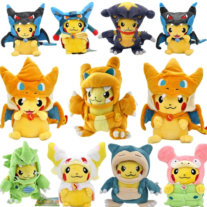 Pikachued Plush Stuffed Doll Pokemoned Cosplay Eevee Charizard Snorlax Garchomp Tyranitar Hydreigon Ampharos Toy For Kids
Pikachued Plush Stuffed Doll Pokemoned Cosplay Eevee Charizard Snorlax Garchomp Tyranitar Hydreigon Ampharos Toy For Kids