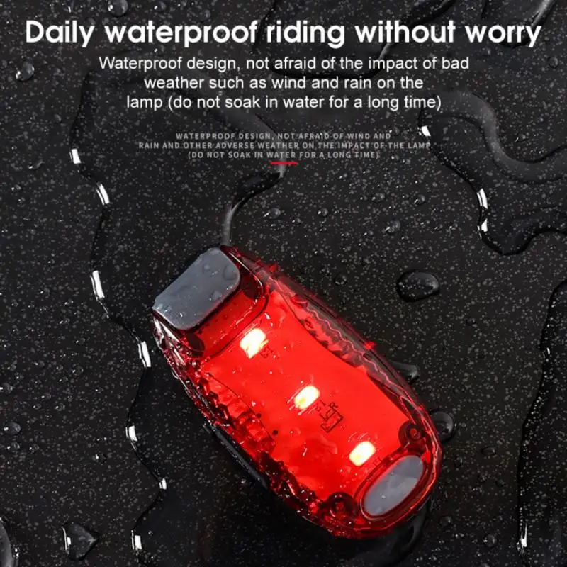 Bicycle Taillight MTB Red Light Bike Rear Light USB Rechargeable LED Cycling Bike Warning Light Mountain Bicycle Lamp
Bicycle Taillight MTB Red Light Bike Rear Light USB Rechargeable LED Cycling Bike Warning Light Mountain Bicycle Lamp