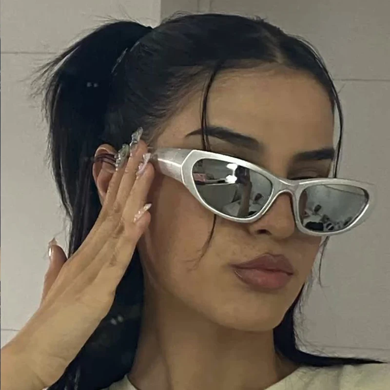 Popular Y2K Sunglasses Women 2022 Luxury Brand Oval Cat Eye Mirror Silver Sun Glasses Vintage Shades Driver Rideing Eyeglasses
Popular Y2K Sunglasses Women 2022 Luxury Brand Oval Cat Eye Mirror Silver Sun Glasses Vintage Shades Driver Rideing Eyeglasses