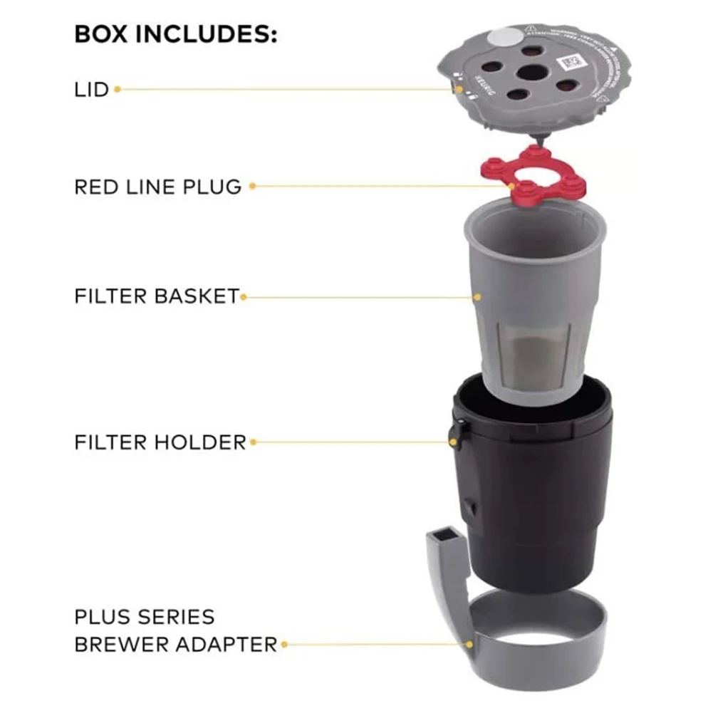 Фильтр для кофе Keurig My K-Cup, универсальный Многоразовый фильтр для кофе, одобренный для капсул, кофе-машины, посуда в подарок
Фильтр для кофе Keurig My K-Cup, универсальный Многоразовый фильтр для кофе, одобренный для капсул, кофе-машины, посуда в подарок