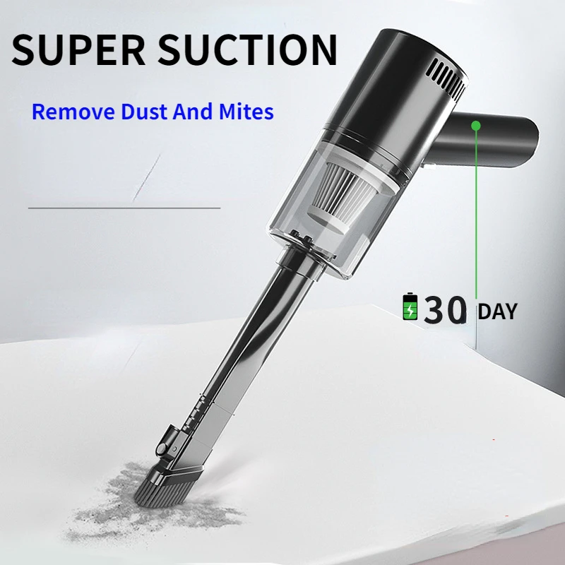 Car Vacuum Cleaner Wireless Handheld Car Supplies Portable Small Vacuum Cleaner Super Suction High Power Car Charging
Car Vacuum Cleaner Wireless Handheld Car Supplies Portable Small Vacuum Cleaner Super Suction High Power Car Charging
