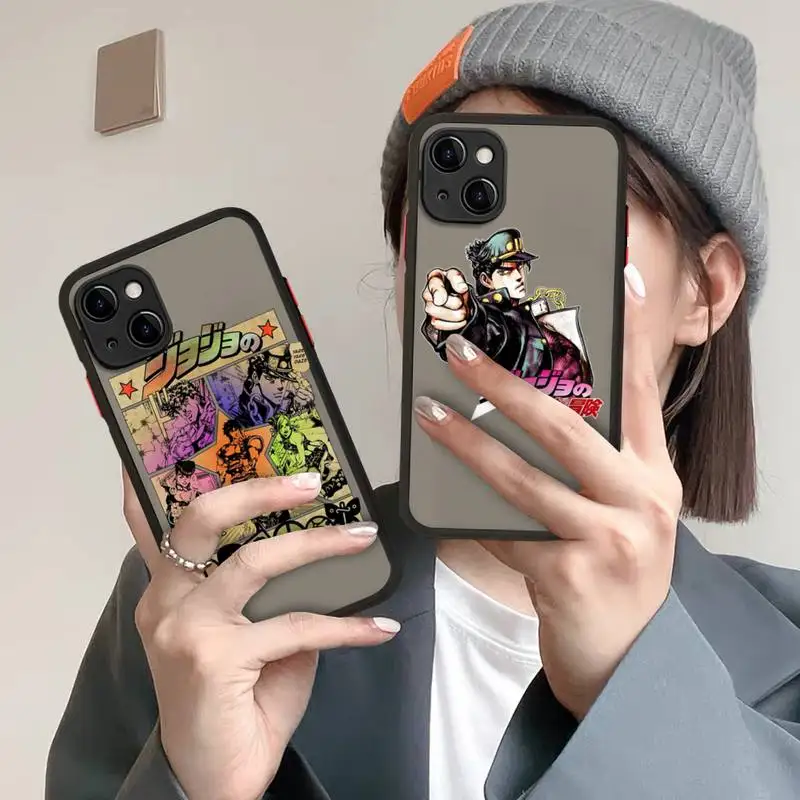 JoJos Bizarre Adventure Phone Case for iPhone 11 12 13 Mini Pro Xs Max 8 7 6 6S Plus X XR Solid Candy Color Case
JoJos Bizarre Adventure Phone Case for iPhone 11 12 13 Mini Pro Xs Max 8 7 6 6S Plus X XR Solid Candy Color Case