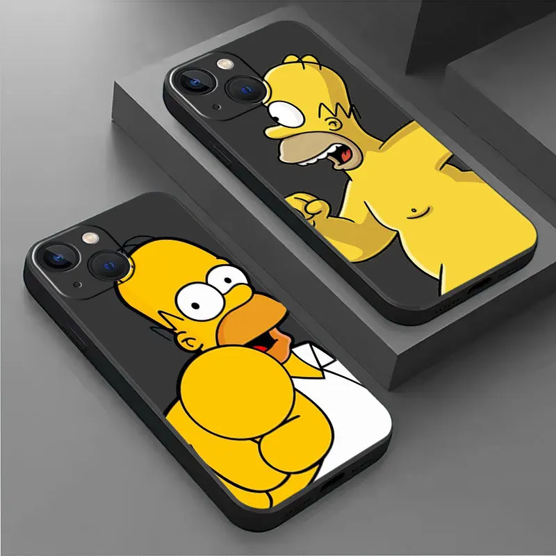 Case For Apple iPhone 14 13 11 12 Pro 7 XR X XS Max 8 Plus 6 6S SE 2022 13Pro Black Soft Phone Funda He Simpson Cartoon
Case For Apple iPhone 14 13 11 12 Pro 7 XR X XS Max 8 Plus 6 6S SE 2022 13Pro Black Soft Phone Funda He Simpson Cartoon