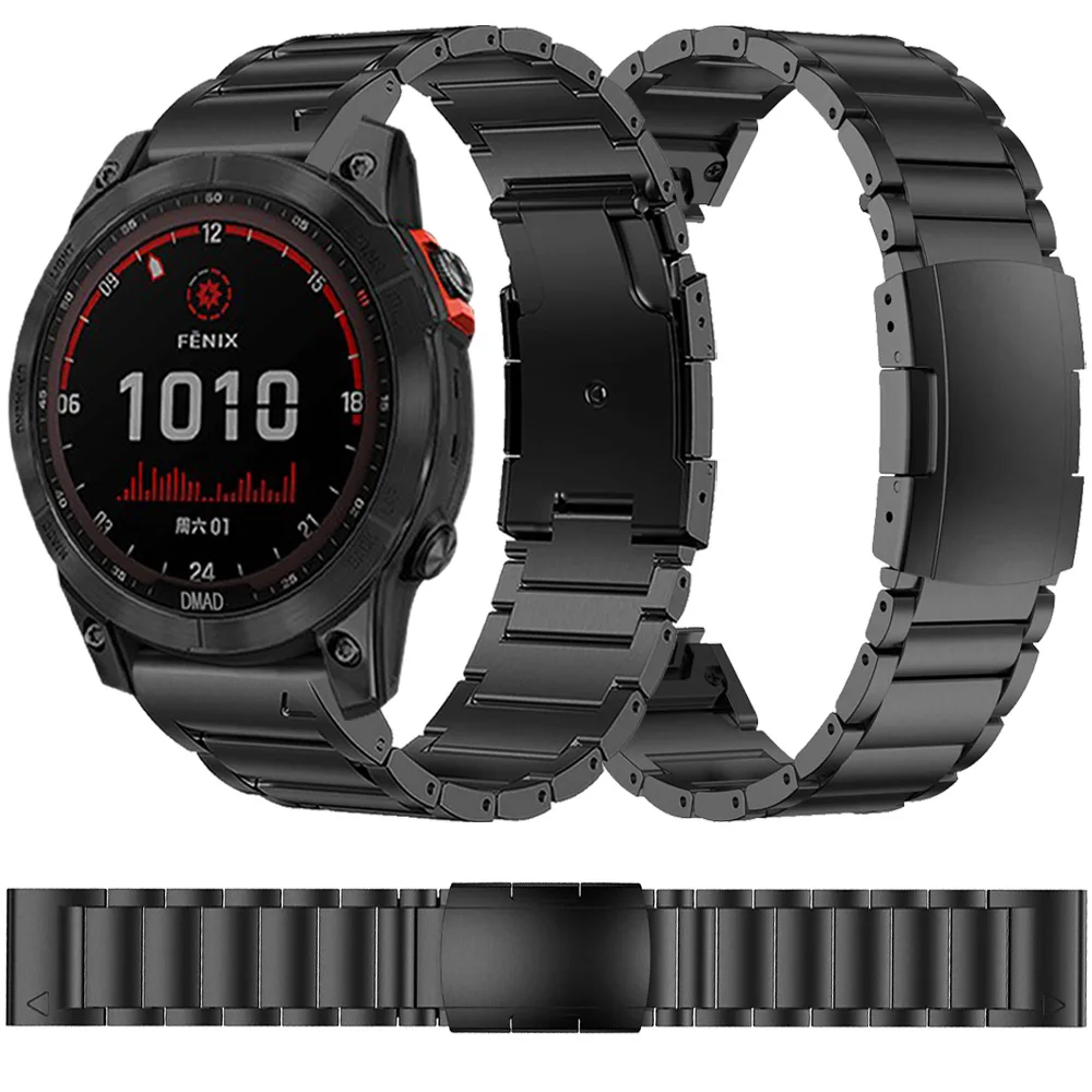 Ремешок из титанового сплава QuickFit, браслет из нержавеющей стали для Garmin Fenix 7X 7 6X 6 Pro/GPS 5 5X Plus 3, 22 мм 26 мм
Ремешок из титанового сплава QuickFit, браслет из нержавеющей стали для Garmin Fenix 7X 7 6X 6 Pro/GPS 5 5X Plus 3, 22 мм 26 мм