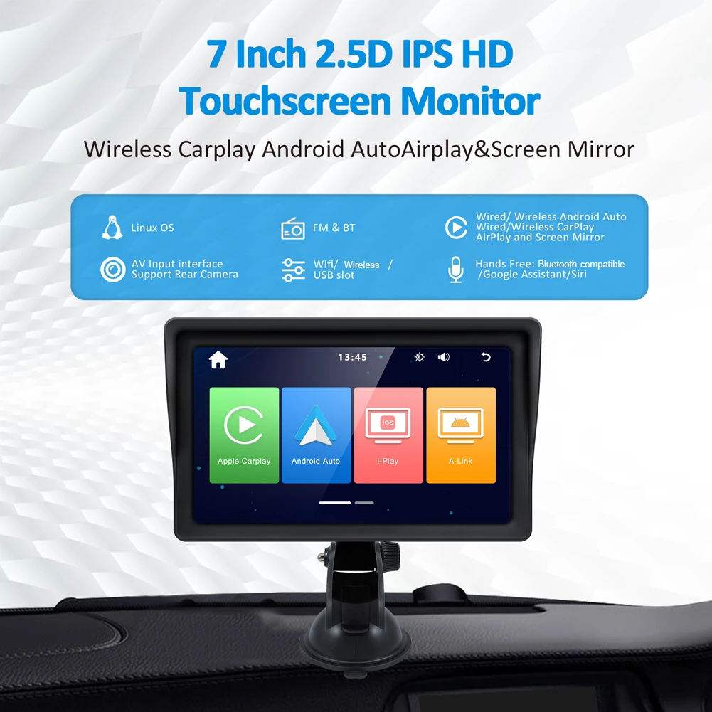 Навигатор на борту, совместимый с Bluetooth навигатор с присоской, поддерживает 1080P FHD, универсальные автомобильные запчасти для интерьера
Навигатор на борту, совместимый с Bluetooth навигатор с присоской, поддерживает 1080P FHD, универсальные автомобильные запчасти для интерьера