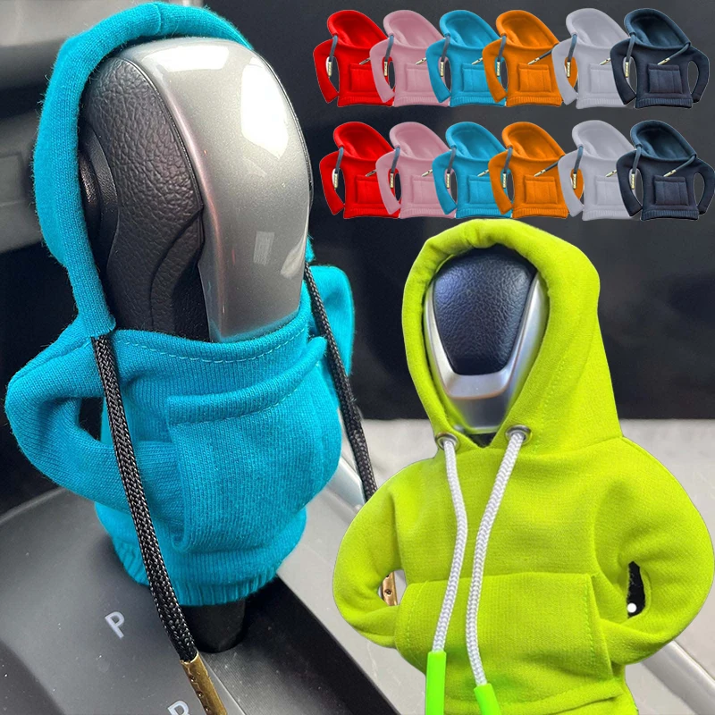 Creative Car Gear Shift Handle Hoodie Cover Universal Knob Hoodie Covers Car Styling Decoration Automobiles Interior Accessories
Creative Car Gear Shift Handle Hoodie Cover Universal Knob Hoodie Covers Car Styling Decoration Automobiles Interior Accessories