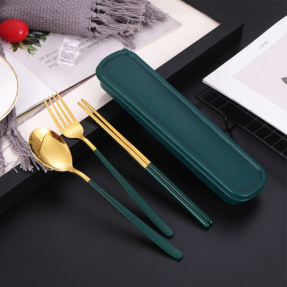 Stainless Steel Cutlery 3 Piece Set Outdoor Travel Convenient Cutlery Set Knife Fork Spoon Eco Friendly Colorful Travel Flatware
Stainless Steel Cutlery 3 Piece Set Outdoor Travel Convenient Cutlery Set Knife Fork Spoon Eco Friendly Colorful Travel Flatware