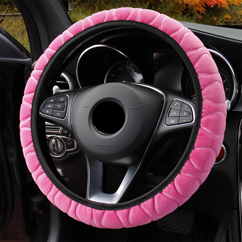 Universal Pink Steering Wheel Cover Soft Warm Plush Steering Wheel Cover For Winter Car Steering Wheel Interior Parts
Universal Pink Steering Wheel Cover Soft Warm Plush Steering Wheel Cover For Winter Car Steering Wheel Interior Parts