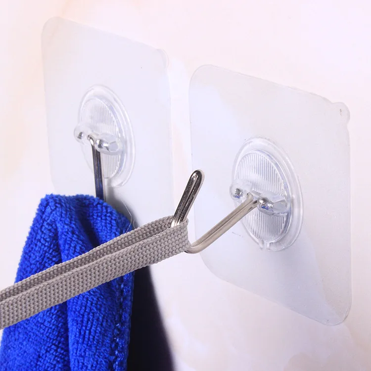 Strong Seamless Sticky Hook Wall Kitchen Hook Creative Clothes Hook behind Doors Transparent Frosted Seamless Hook
Strong Seamless Sticky Hook Wall Kitchen Hook Creative Clothes Hook behind Doors Transparent Frosted Seamless Hook