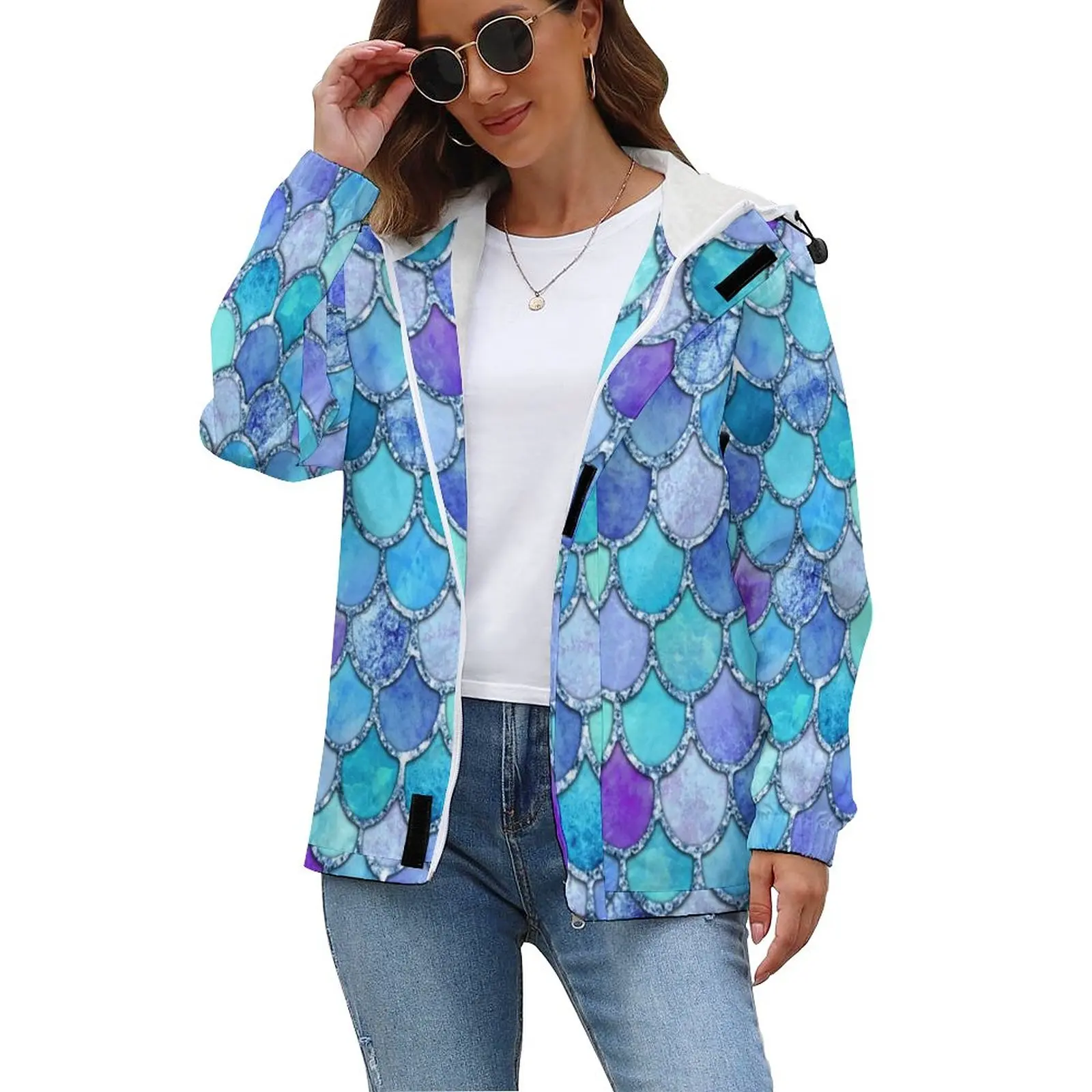 Colorful Mermaid Scales Warm Jackets Winter Magic Animal Print Streetwear Casual Coats Loose Jacket Graphic Oversized Clothing
Colorful Mermaid Scales Warm Jackets Winter Magic Animal Print Streetwear Casual Coats Loose Jacket Graphic Oversized Clothing