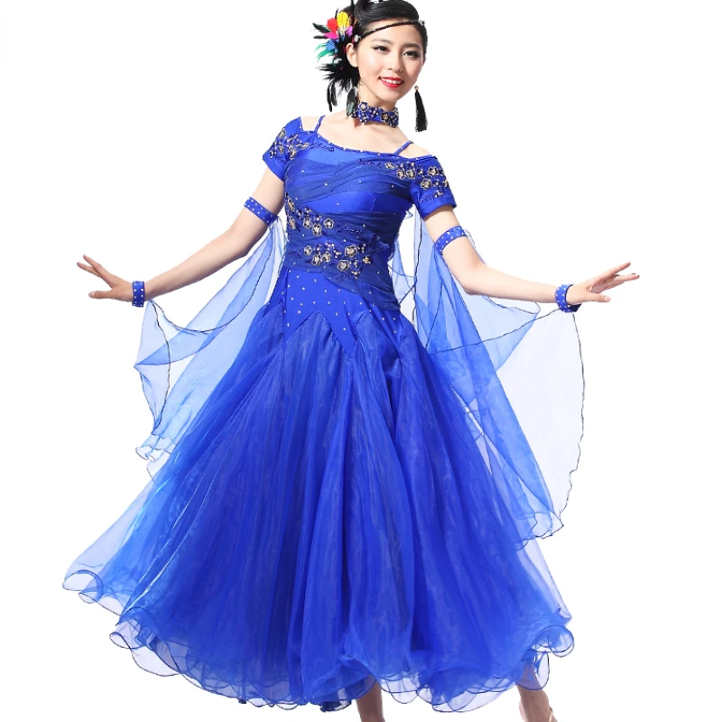 Ballroom Waltz Modern Dance Dress Ballroom Dance Tango Dress National Waltz Performance Costumes Multicolor Foxtrot Dress
Ballroom Waltz Modern Dance Dress Ballroom Dance Tango Dress National Waltz Performance Costumes Multicolor Foxtrot Dress