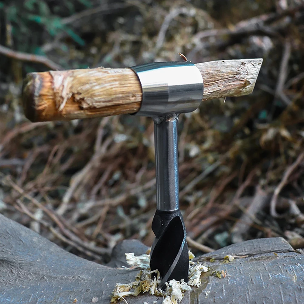 Manual Auger Wrench Hand Drill Bushcraft Hand Auger Wood Drill Peg Tools Hole Maker Multitool Outdoor Camping Bushcraft Accessor
Manual Auger Wrench Hand Drill Bushcraft Hand Auger Wood Drill Peg Tools Hole Maker Multitool Outdoor Camping Bushcraft Accessor