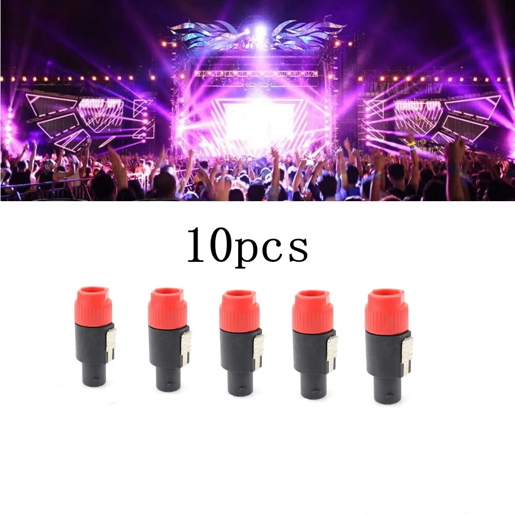 Adapter Connector 10PCS 4 Pin 69X30X26mm ABS Shell Accessories Blue/red Male Audio Speakon NL4FC Ohm Plug Replace
Adapter Connector 10PCS 4 Pin 69X30X26mm ABS Shell Accessories Blue/red Male Audio Speakon NL4FC Ohm Plug Replace