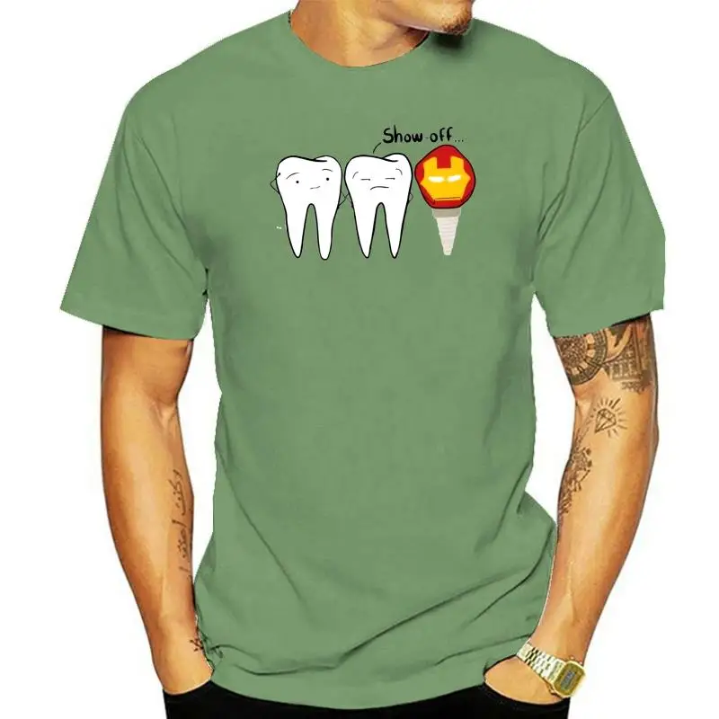 Men's T Shirts Show-off Tooth Novelty Short Sleeve Dental Implant Dentist Dentistry Tees O Neck Tops Pure Cotton 4X 5X T-Shirt
Men's T Shirts Show-off Tooth Novelty Short Sleeve Dental Implant Dentist Dentistry Tees O Neck Tops Pure Cotton 4X 5X T-Shirt