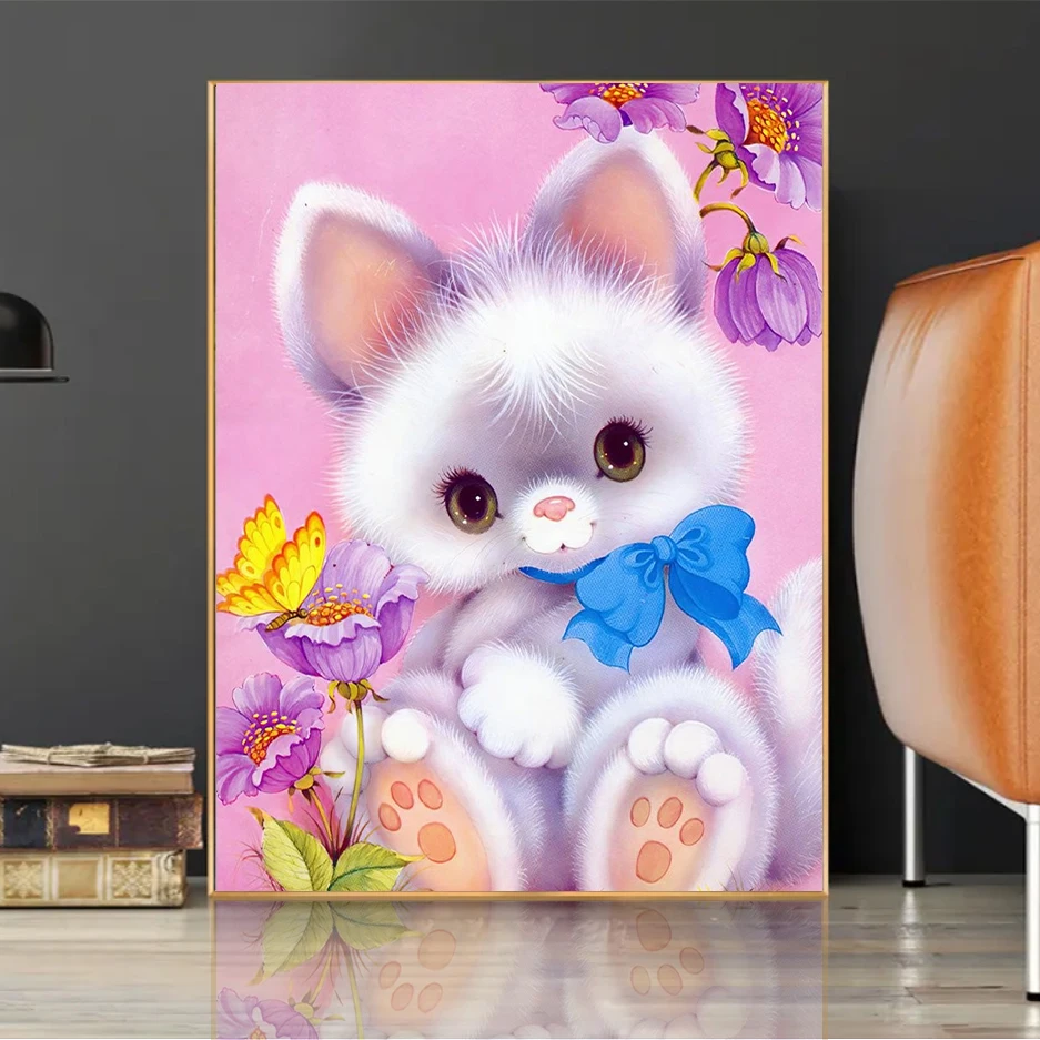 Diy 5D Diamond Painting Rabbit New Collection Mosaic Diamond Art Embroidery Animal Jewelry Cross Stitch Home Decor
Diy 5D Diamond Painting Rabbit New Collection Mosaic Diamond Art Embroidery Animal Jewelry Cross Stitch Home Decor