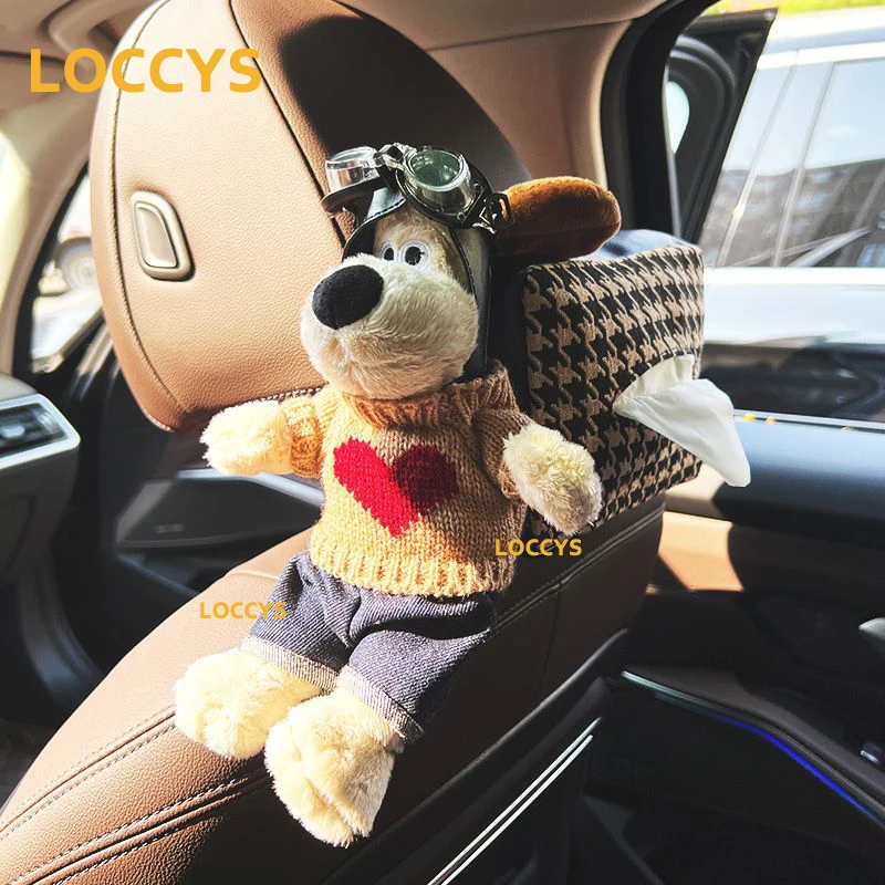 1 Pcs Cute Cartoon Dog Car Interior Figure Storage Box Trailer Universal Tissue Box For BMW Audi Benz BMW Mini ORA Honda Nissan 
1 Pcs Cute Cartoon Dog Car Interior Figure Storage Box Trailer Universal Tissue Box For BMW Audi Benz BMW Mini ORA Honda Nissan