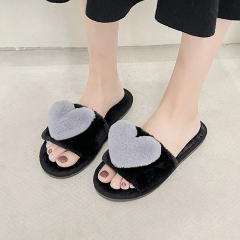 Home Slippers Winter Slippers Home Slippers Warm Home Slippers Love Heart Non-slip Home Furry Slippers Fashion Soft Fur Slides
Home Slippers Winter Slippers Home Slippers Warm Home Slippers Love Heart Non-slip Home Furry Slippers Fashion Soft Fur Slides