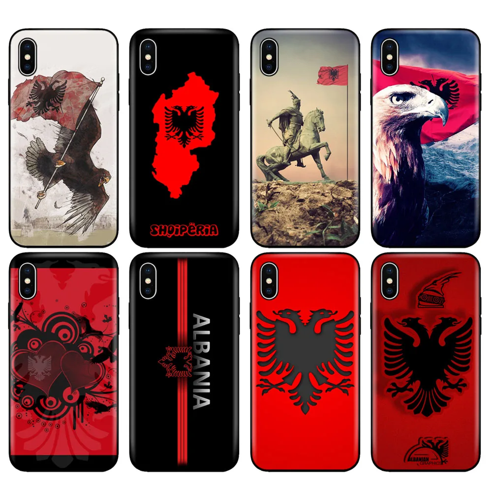 Black tpu case for iphone 5 5s SE 2020 6 6s 7 8 plus X 10 XR XS 11 pro MAX silicon cover case Albania flag
Black tpu case for iphone 5 5s SE 2020 6 6s 7 8 plus X 10 XR XS 11 pro MAX silicon cover case Albania flag