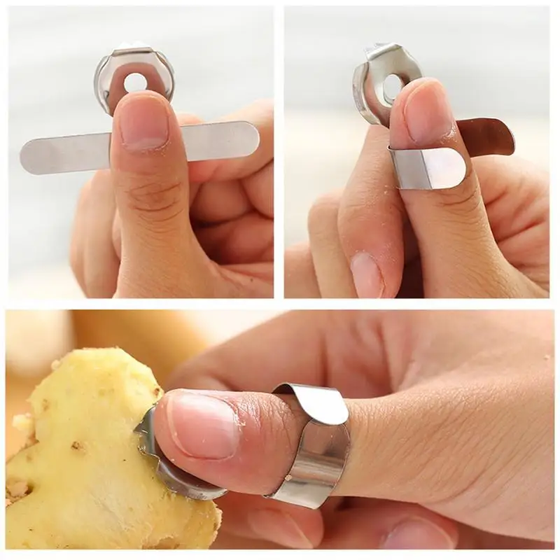 New Garlic Crusher Multifunctional Finger Chestnut Peeler Garlic Peeler Stainless Steel Ginger Cutter Planer Kitchen Accessories
New Garlic Crusher Multifunctional Finger Chestnut Peeler Garlic Peeler Stainless Steel Ginger Cutter Planer Kitchen Accessories