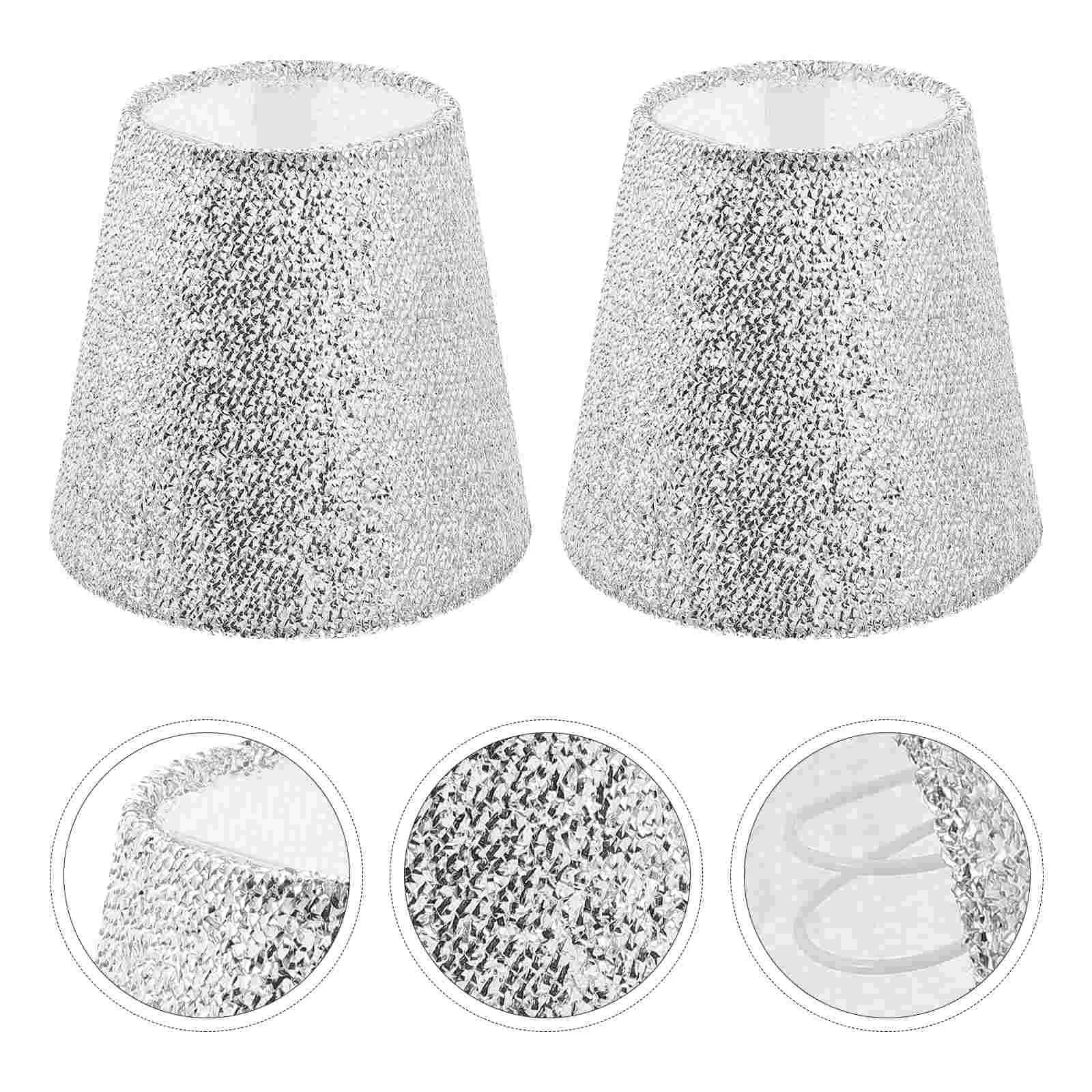 2 Pcs Lampshade Decor Table Bedroom Small Light Shell Home Decorative Creative Iron Practical Dustproof
2 Pcs Lampshade Decor Table Bedroom Small Light Shell Home Decorative Creative Iron Practical Dustproof