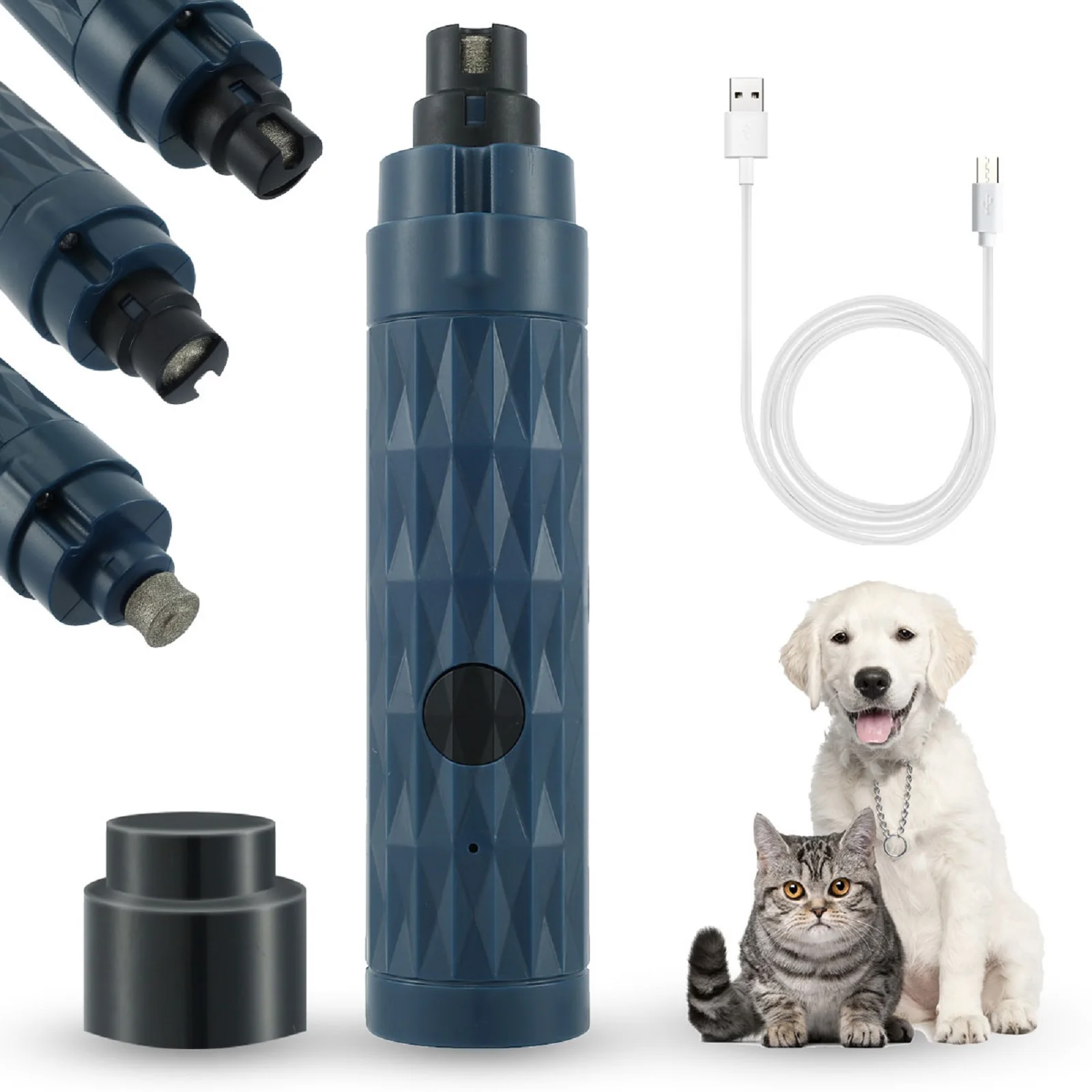 Electric Dog Nail Grinder With LED Light Rechargeable Pet Nail Clipper Dogs Automatic Cat Claws Cutter Trimmer For Dogs Grooming
Electric Dog Nail Grinder With LED Light Rechargeable Pet Nail Clipper Dogs Automatic Cat Claws Cutter Trimmer For Dogs Grooming