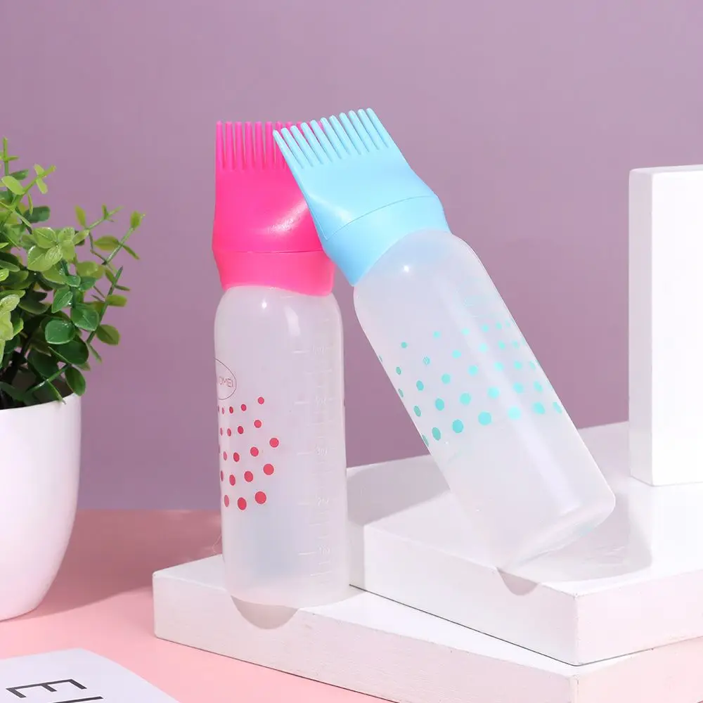 120ML Hair Dye Applicator Bottles Plastic Dyeing Shampoo Bottle Excellent Flexible Oil Comb Brush Styling Tool Hair Coloring
120ML Hair Dye Applicator Bottles Plastic Dyeing Shampoo Bottle Excellent Flexible Oil Comb Brush Styling Tool Hair Coloring