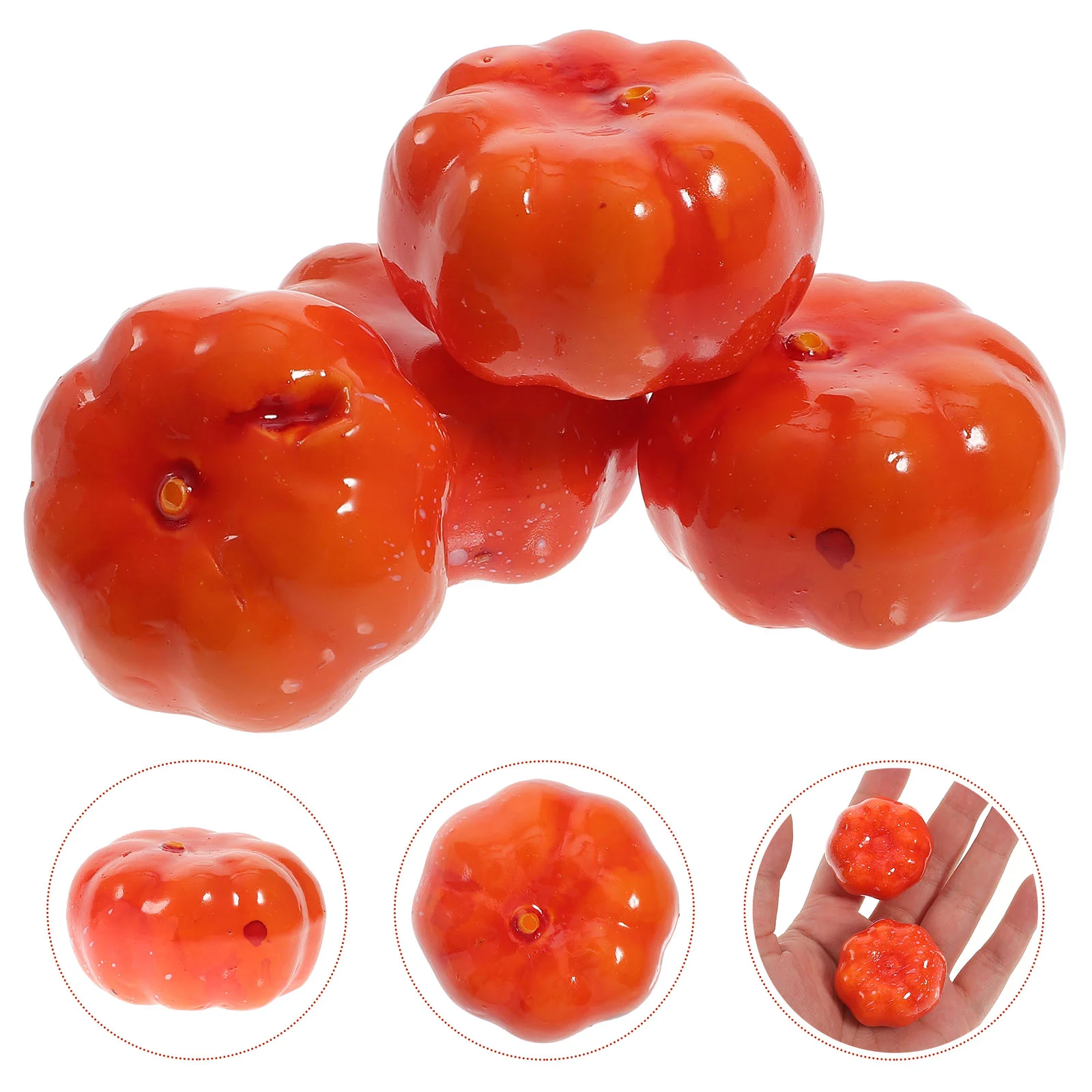 Pumpkin Pumpkins Artificial Fake Mini Fall Decorharvest Decoration Realistic Thanksgiving Partysimulation Small Lifelike Set
Pumpkin Pumpkins Artificial Fake Mini Fall Decorharvest Decoration Realistic Thanksgiving Partysimulation Small Lifelike Set