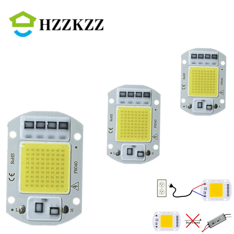 HZZKZZ AC110V 220V No Need Driver LED Chip 20W 30W 50W COB Chip LED Lamp Beads for Flood Light Spotlight Lampada DIY Lighting
HZZKZZ AC110V 220V No Need Driver LED Chip 20W 30W 50W COB Chip LED Lamp Beads for Flood Light Spotlight Lampada DIY Lighting