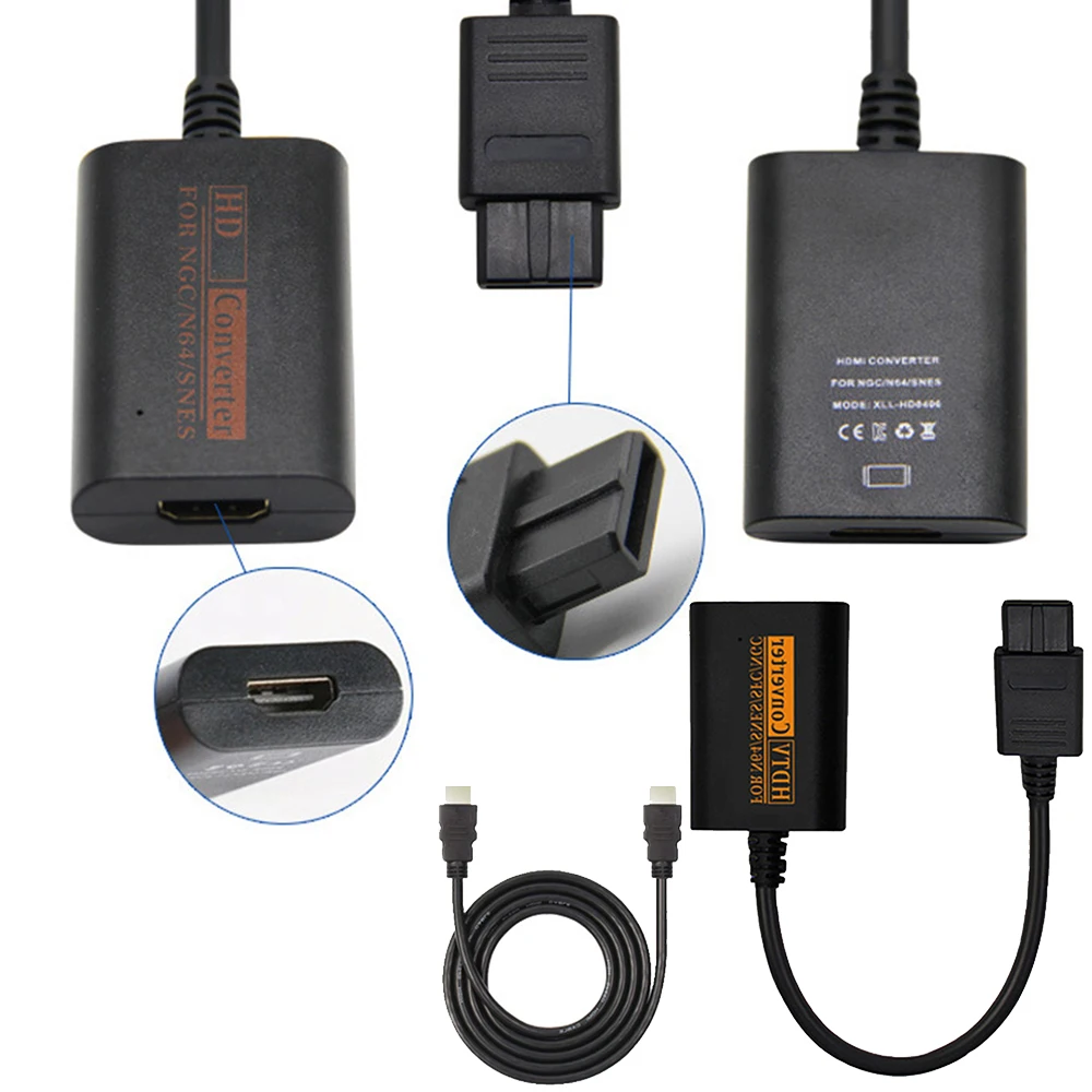Подходит для Nintendo NGC/N64/SNES/SFC к HDMI-совместимый конвертер Ретро игровая консоль Аудио Видео адаптер
Подходит для Nintendo NGC/N64/SNES/SFC к HDMI-совместимый конвертер Ретро игровая консоль Аудио Видео адаптер
