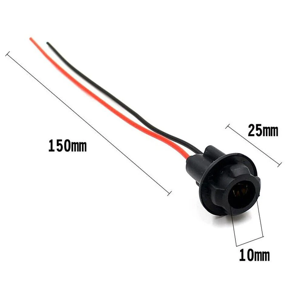 Durable Exquisite Practical Brand New High Quality Light Bulb Holder Accessories Wedge 10Pcs T10 Connector Holder
Durable Exquisite Practical Brand New High Quality Light Bulb Holder Accessories Wedge 10Pcs T10 Connector Holder