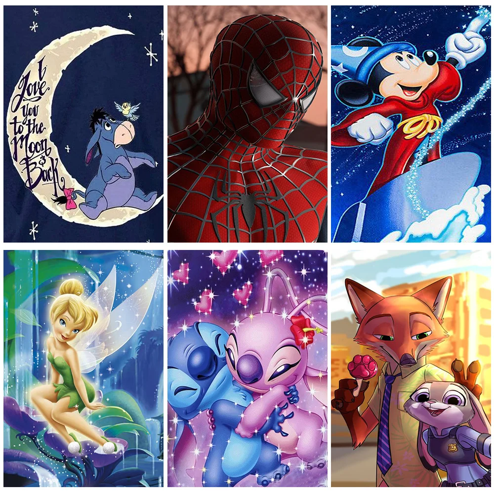 Disney Diamond Painting Cartoon Mickey Mouse 5D DIY Round Drill Zootopia Handmade Mosaic Set Embroidery Cross Stitch Home Decor
Disney Diamond Painting Cartoon Mickey Mouse 5D DIY Round Drill Zootopia Handmade Mosaic Set Embroidery Cross Stitch Home Decor