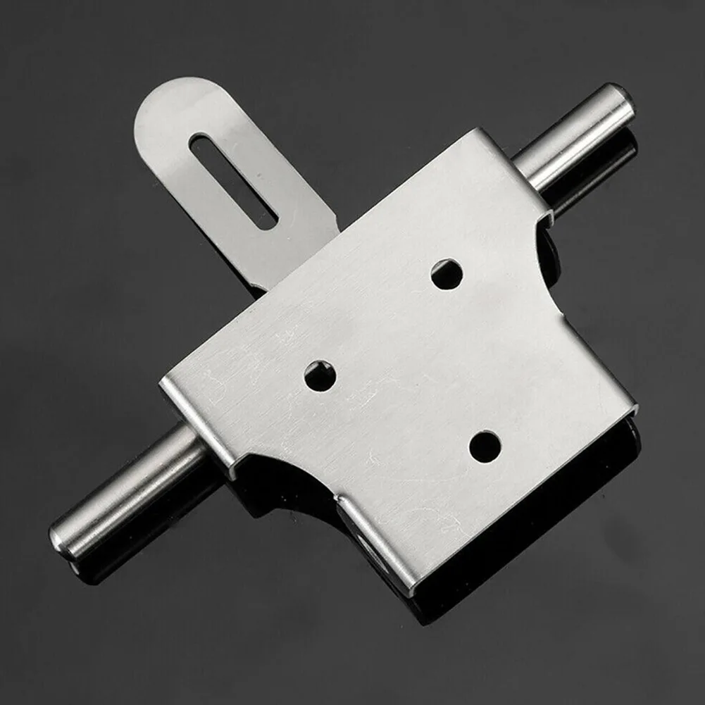 Bolt Latch Padlock 1 Set Brushed Stainless Steel Door Lock Hardware Heavy Duty Safety Silver Tone For A Long Time
Bolt Latch Padlock 1 Set Brushed Stainless Steel Door Lock Hardware Heavy Duty Safety Silver Tone For A Long Time