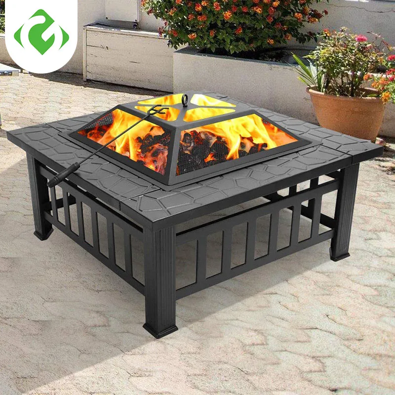 Household Fire Pits Outdoor Heaters Steel table Charcoal fire pit Square courtyard heaters Camping grills For family gathering
Household Fire Pits Outdoor Heaters Steel table Charcoal fire pit Square courtyard heaters Camping grills For family gathering