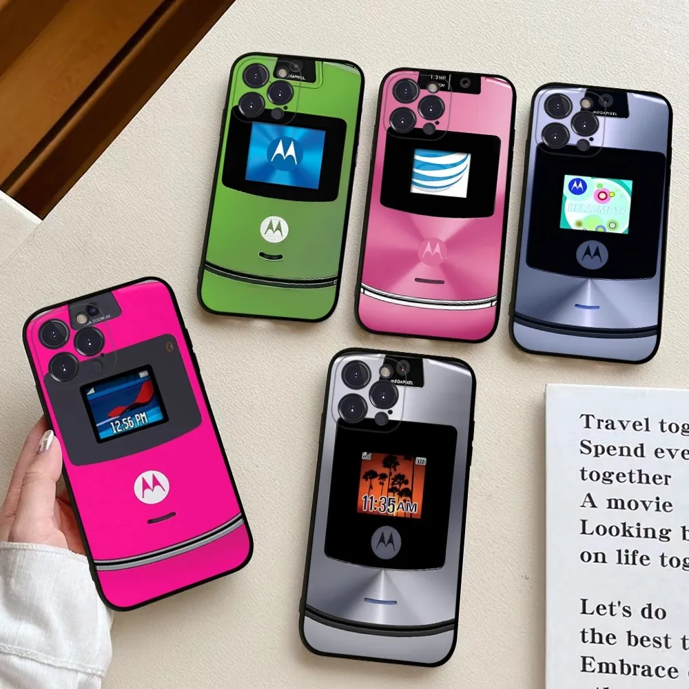 Motorola Razr Pink Phone Case For iPhone 14 11 12 13 Mini Pro XS Max Cover 6 7 8 Plus X XR SE 2020 Funda Shell 
Motorola Razr Pink Phone Case For iPhone 14 11 12 13 Mini Pro XS Max Cover 6 7 8 Plus X XR SE 2020 Funda Shell