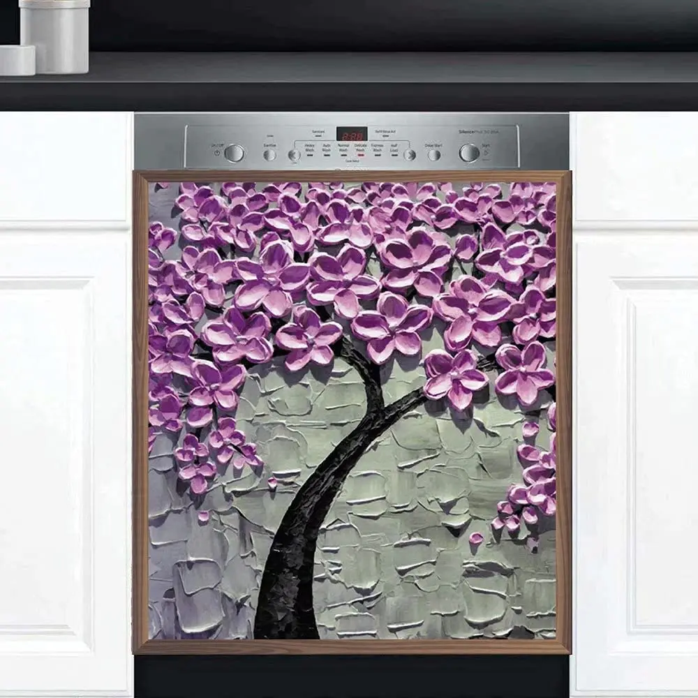 Peach Blossom Dishwasher Magnet Cover, Spring Flower Fridge Door Magnetic Decals Kitchen Decor,Pink Floral Refrigerator Panels,
Peach Blossom Dishwasher Magnet Cover, Spring Flower Fridge Door Magnetic Decals Kitchen Decor,Pink Floral Refrigerator Panels,